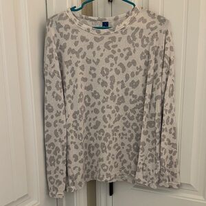 Old Navy Gray Knit Top